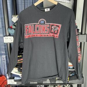 y2k NFL atlanta falcons long sleeve sports shirt large